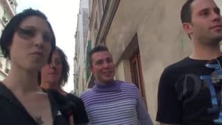 Sesso di gruppo amatoriale alla francese Orge, Calze & Collant