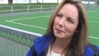 ecco per voi un gran bel gonzo in salotto