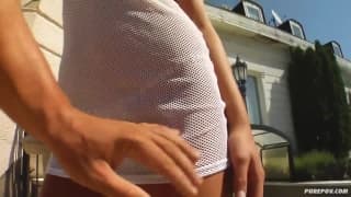 Pam è una calda bionda scopata in pov