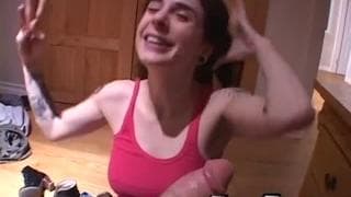 Joanna Angel gode scopano questo grande cazzo in pov