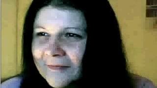 Questa amatoriale gioca davanti la webcam