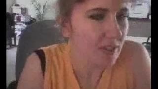 Una milf di fronte alla webcam !