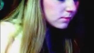 Una giovane diciottenne in webcam