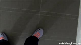 Biondina calda per un casting porno