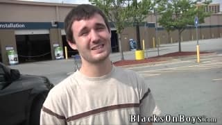 Caleb Bridges e doppia dose di cazzo nero