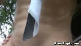 Tanta sodomia all'aperto per questi due