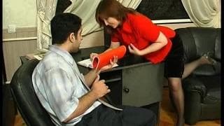 Una segretaria davvero calda