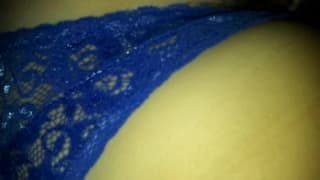 Bella mutandina di pizzo per un cazzo