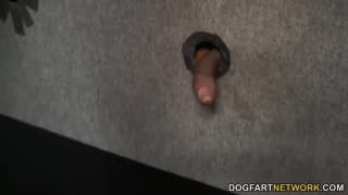 Bridgette B succhia un grosso cazzo nero