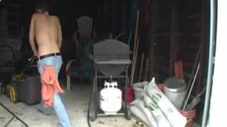 Jared Long si accarezza in webcam