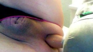 Una bella trans che si diverte da sola