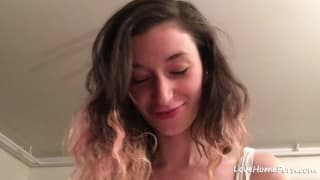 Bella dilettante che viene scopata