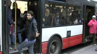 Una troia bionda rimorchiata a Praga