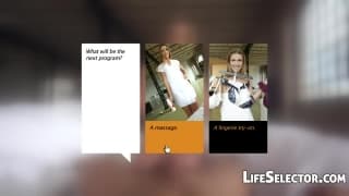 Una massaggiatrice viene scopata in POV