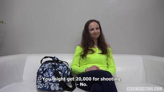 Jana è una matura ceca in un casting