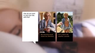 L'adorabile Elsa Jean si sveglia pensando al sesso