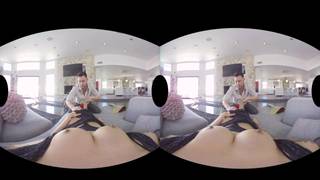 VR Porn - Lei riceve un cunnio per San Valentino