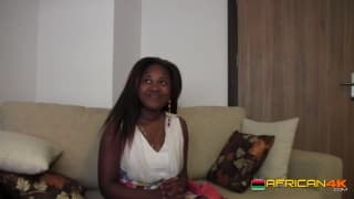 Donna nera con il culo grosso si fa scopare nel casting POV