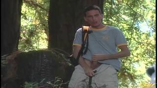 Eric Hart, Jeremy Jordan e Jason Hawke in campeggio