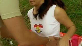 Natascha viene scopata dal suo padrino