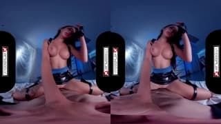 Un cosplay sessuale di Resident Evil