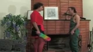 Lui amerà scopare il culo di questa trans