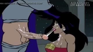 Wonder Woman gode insieme a questo cazzo Wonder Woman gode insieme a questo cazzo