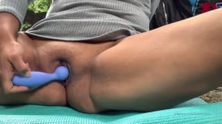 Una bella figa rasata da stimolare per bene Una bella figa rasata da stimolare per bene