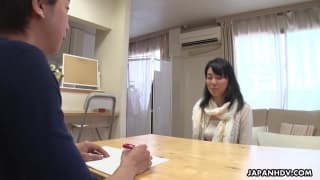 Arie Takaishi finisce per farsi scopare al suo colloquio di lavoro Arie Takaishi finisce per farsi scopare al suo colloquio di lavoro