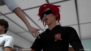 Una eccitante storia di sesso hentai a scuola