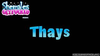 La trans bionda Thays viene scopata in modo rozzo La trans bionda Thays viene scopata in modo rozzo